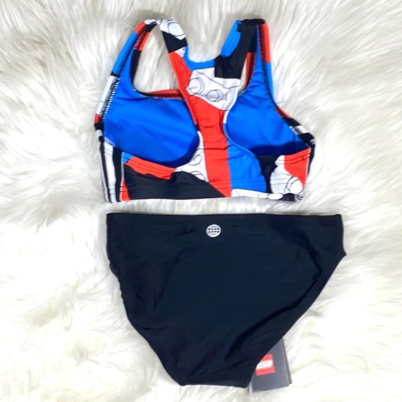 ADIDAS X CLASSIC LEGO® GIRL’S BIKINI NWT - Picture 2 of 11
